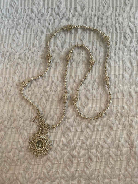 Tambourine Necklace