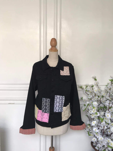 (m) - Denim Patch Jacket