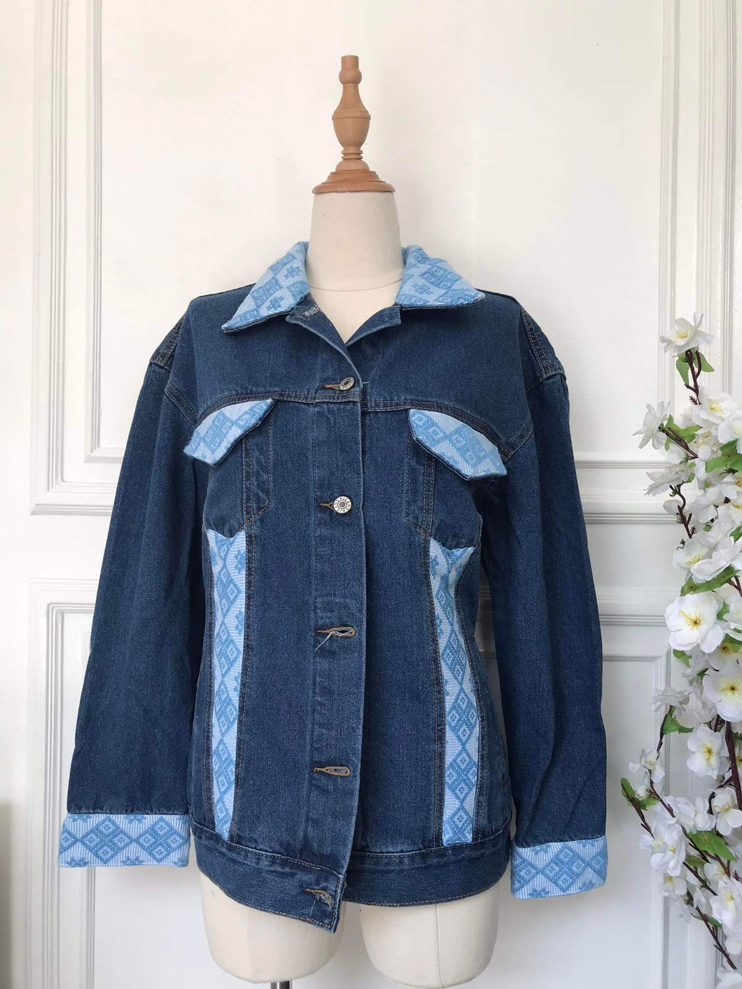 (m) Blue Denim Jacket