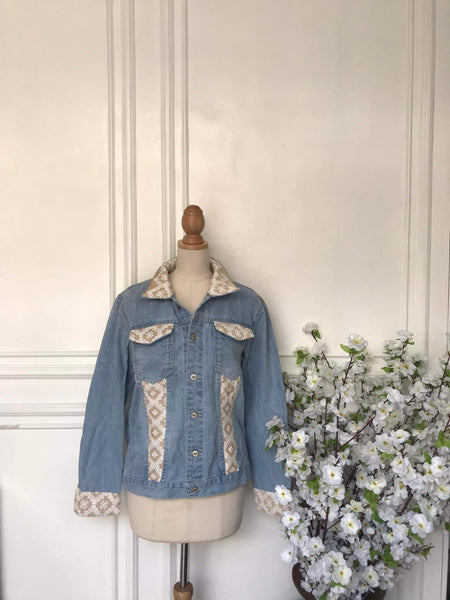 (l) Denim Jacket