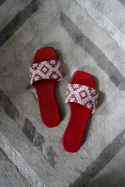 Baggy ken Kawar - red & white