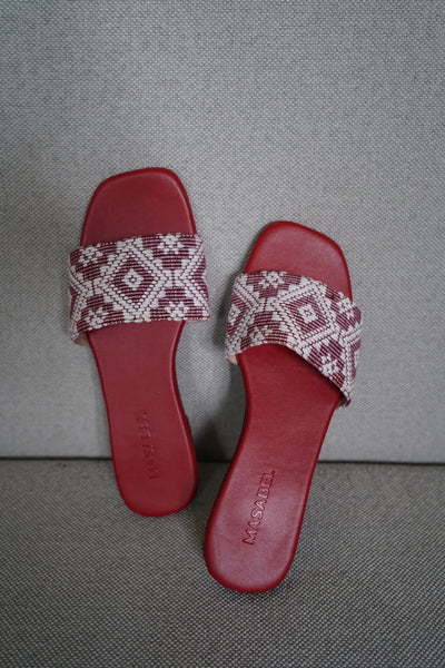 Baggy ken Kawar - red & white
