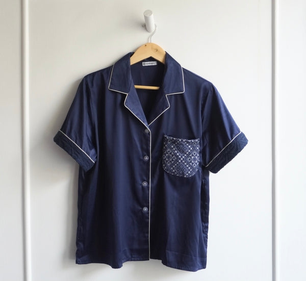 L - Navy Blue Sleepwear