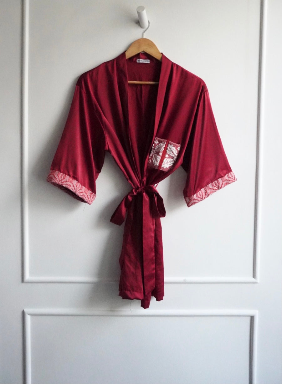 FS - Burgundy Robe