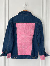Load image into Gallery viewer, (s) Pink Denim Jacket
