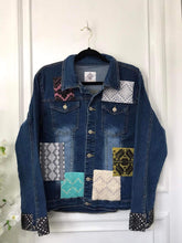 Load image into Gallery viewer, (l) - Denim Patch Jacket
